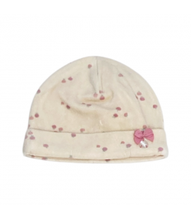 cappellino neonata ciniglia