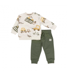 tuta bambino felpata 9/24 mesi