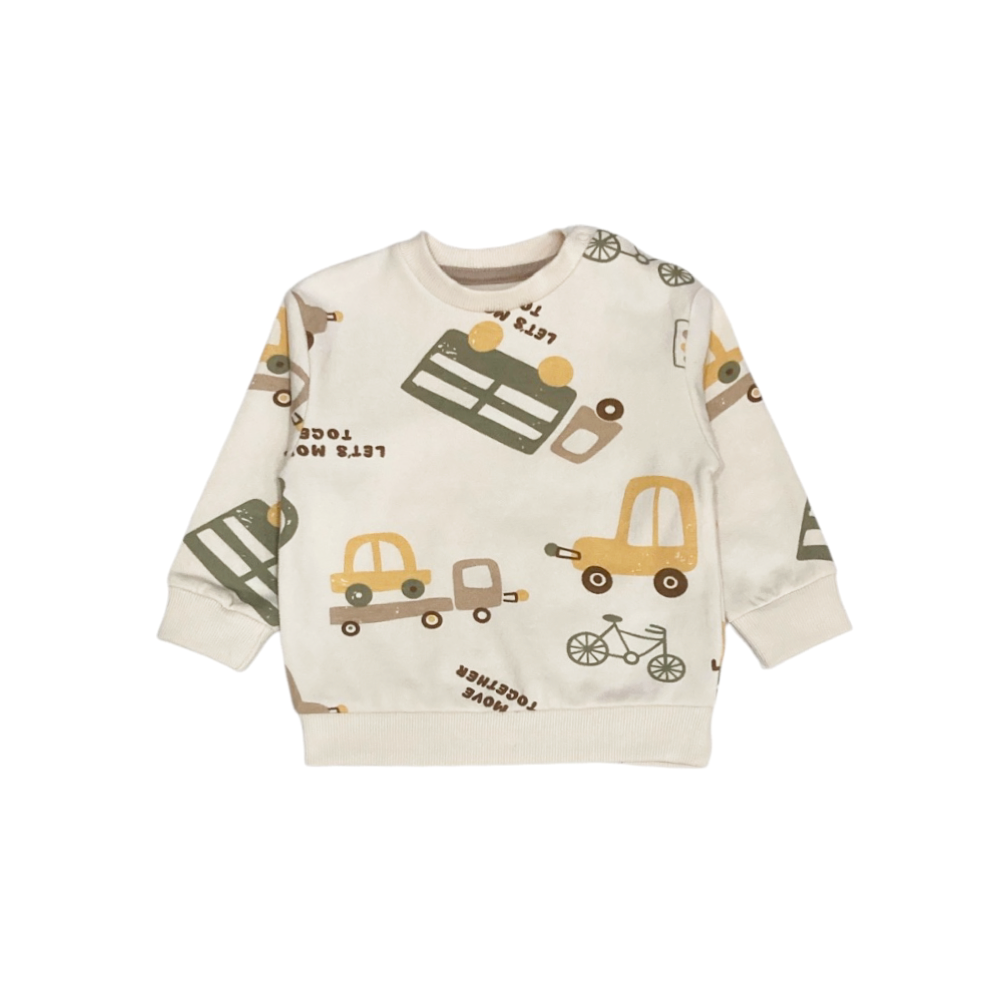 tuta bambino felpata 9/24 mesi