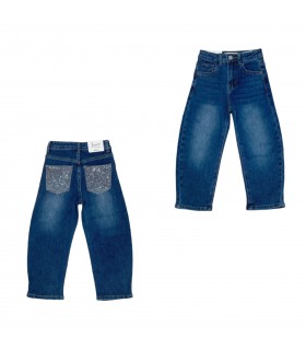 jeans bambina balloon 4/14 anni