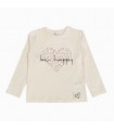 t-shirt bambina caldo cotone 2/8 anni