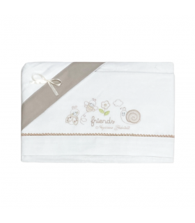 set lenzuolini carrozzina cotone