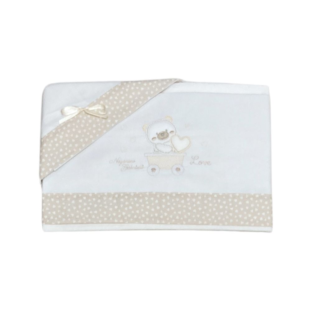 set lenzuolini carrozzina cotone