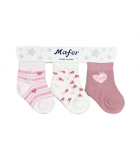 set calzini neonata caldo cotone