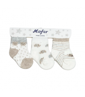 set calzini neonato/a caldo cotone