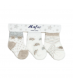 set calzini neonato/a caldo cotone