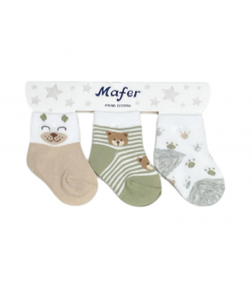 set calzini neonato/a caldo cotone