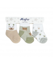 set calzini neonato/a caldo cotone