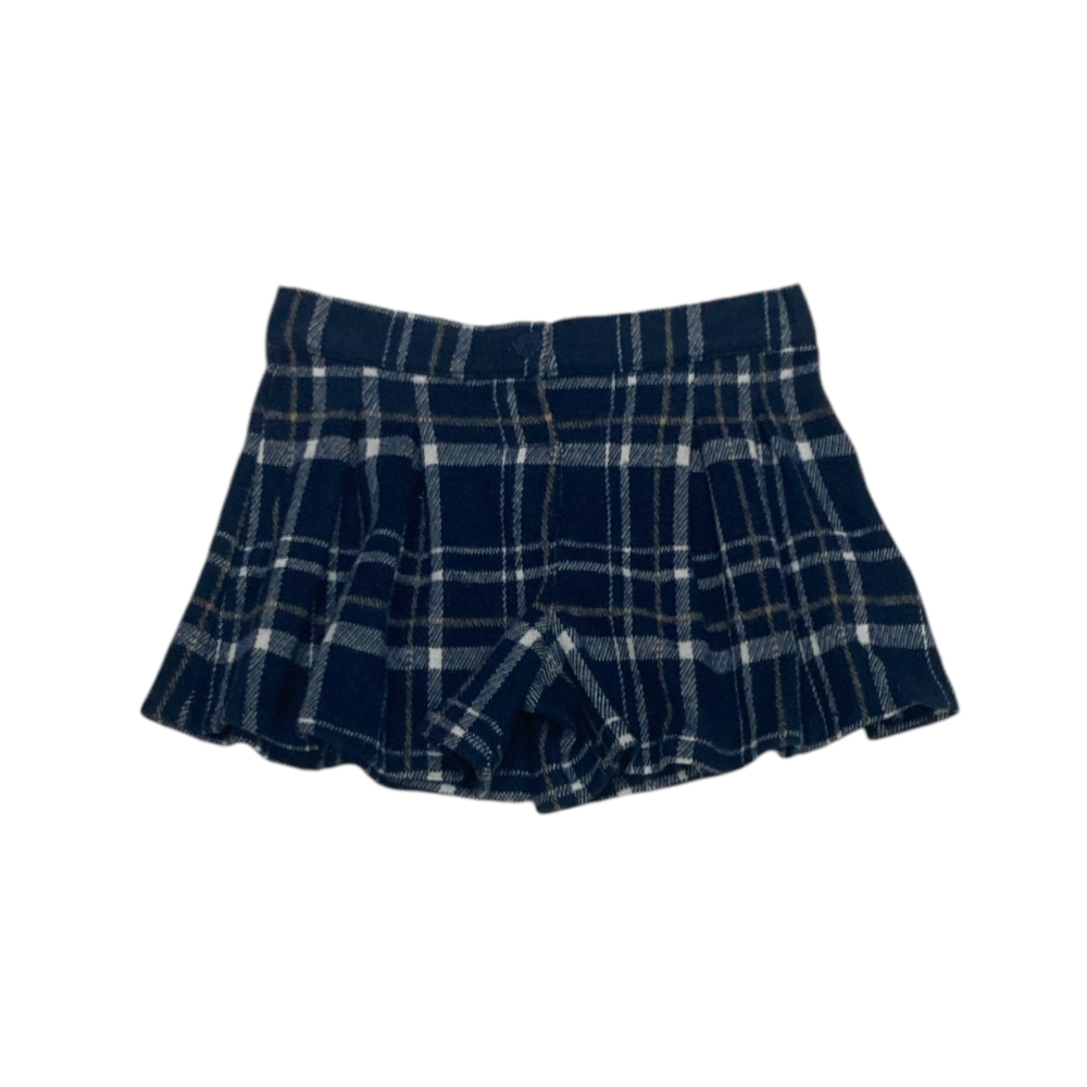 short bambina tartan 2/8 anni
