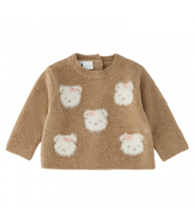 maglia tricot bambina 3/18 mesi