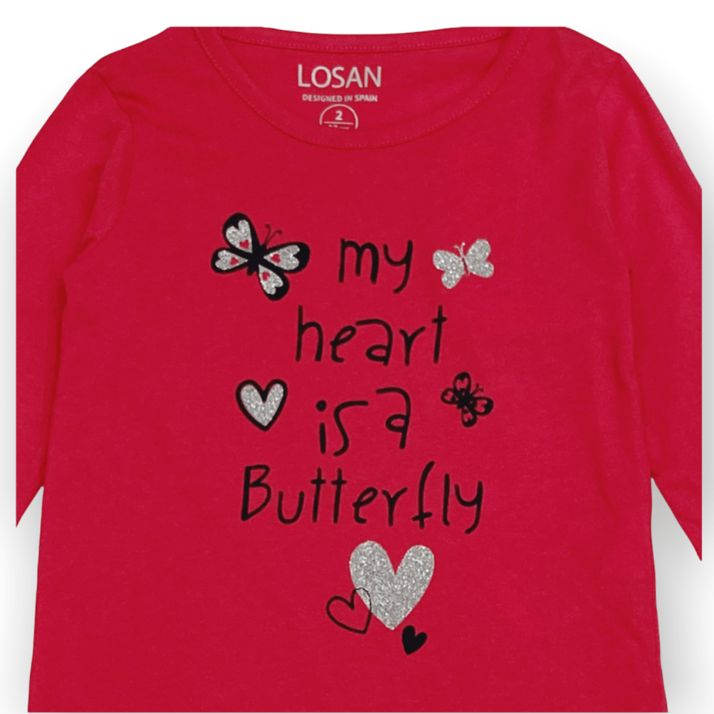 LOSAN t-shirt girl 2/7 anni