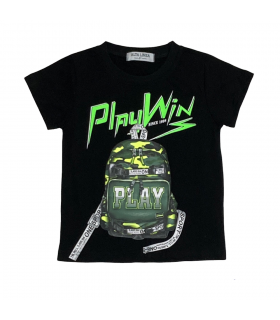 t-shirt boy jersey 4/12 anni