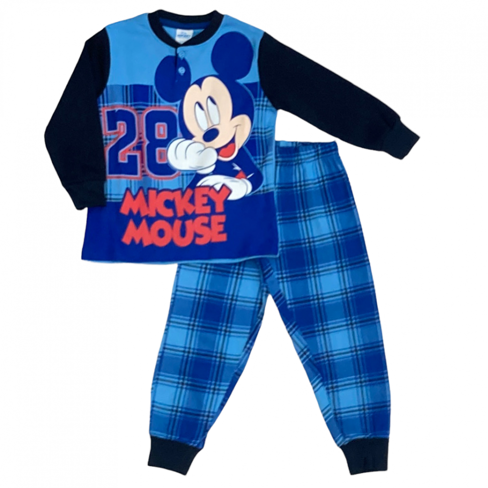 Disney pigiama caldo cotone 3/7 anni