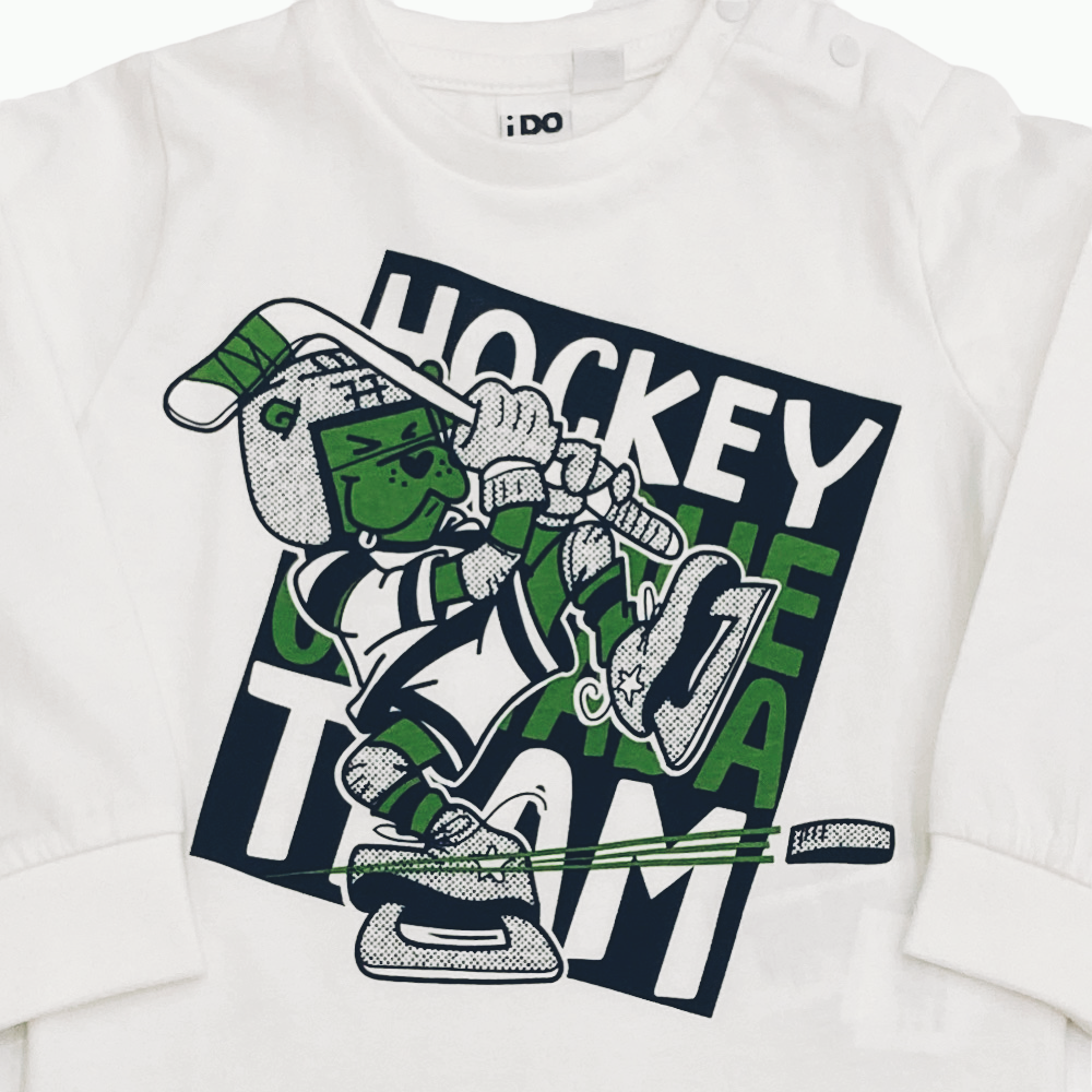 i DO t-shirt caldo cotone 12/30 mesi