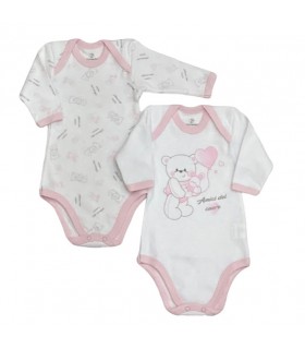 set bi-pack body caldo cotone m/l 0/36 mesi