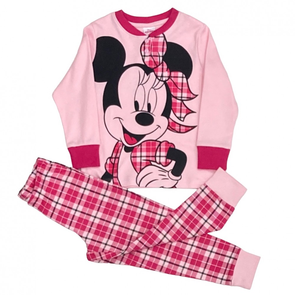 pigiama minnie caldo cotone 3/10 anni