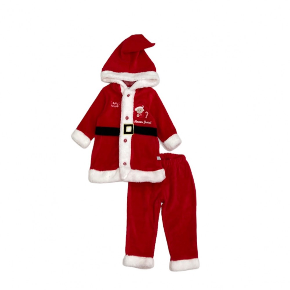 babbo natale ciniglia 12/30 mesi