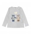 t-shirt girl cotone 3/7 anni