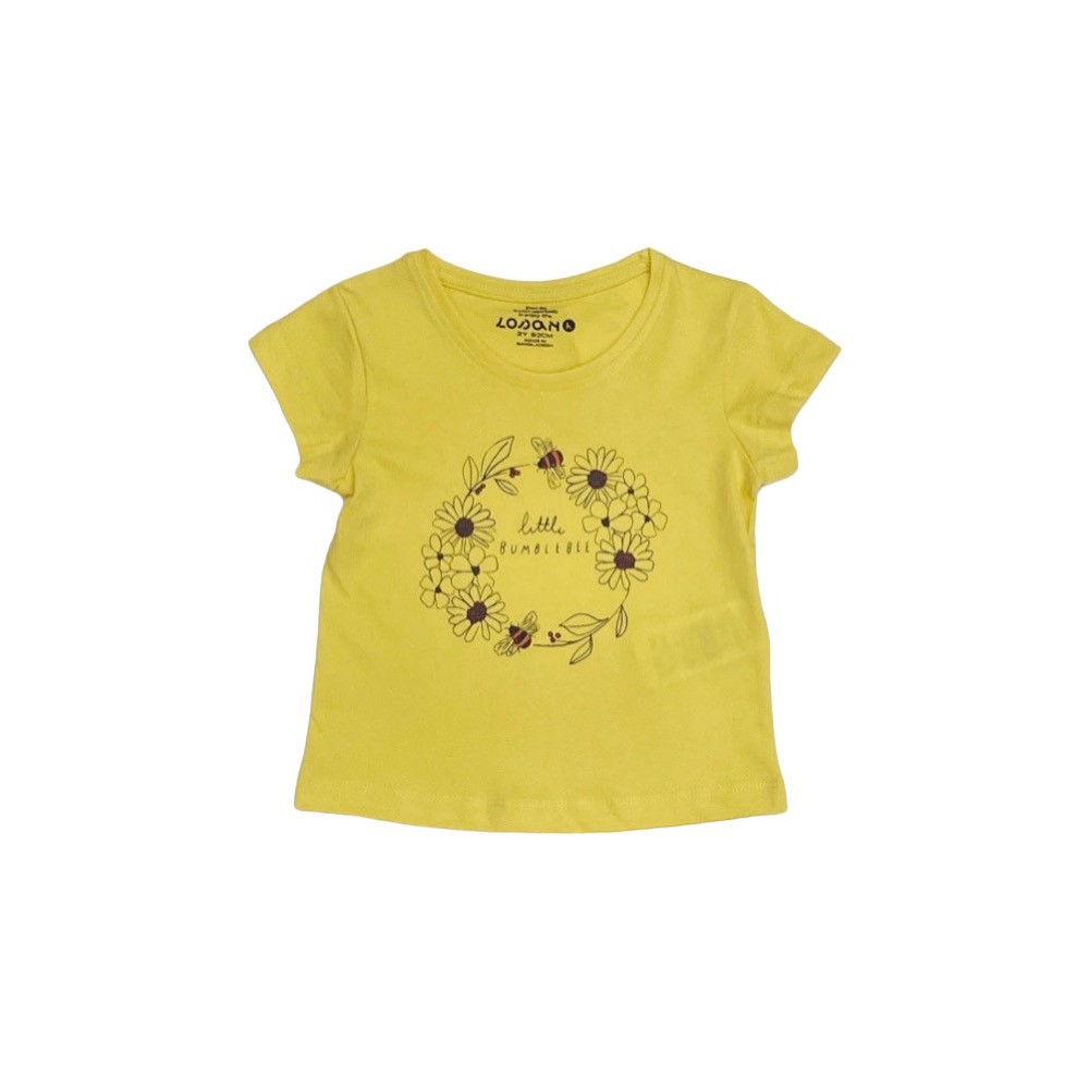 t-shirt baby cotone 2/7 anni
