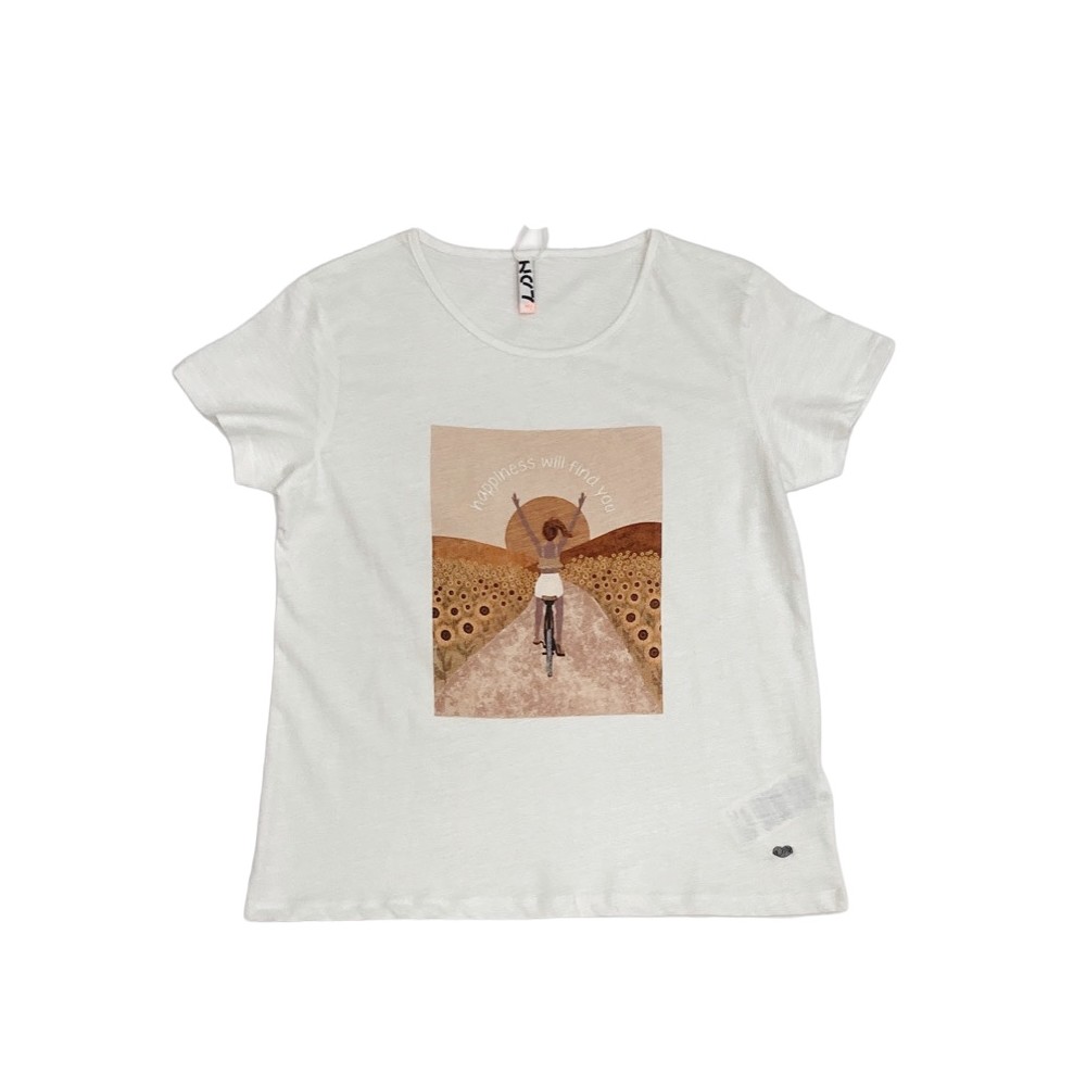 t-shirt girl cotone 10/16 anni