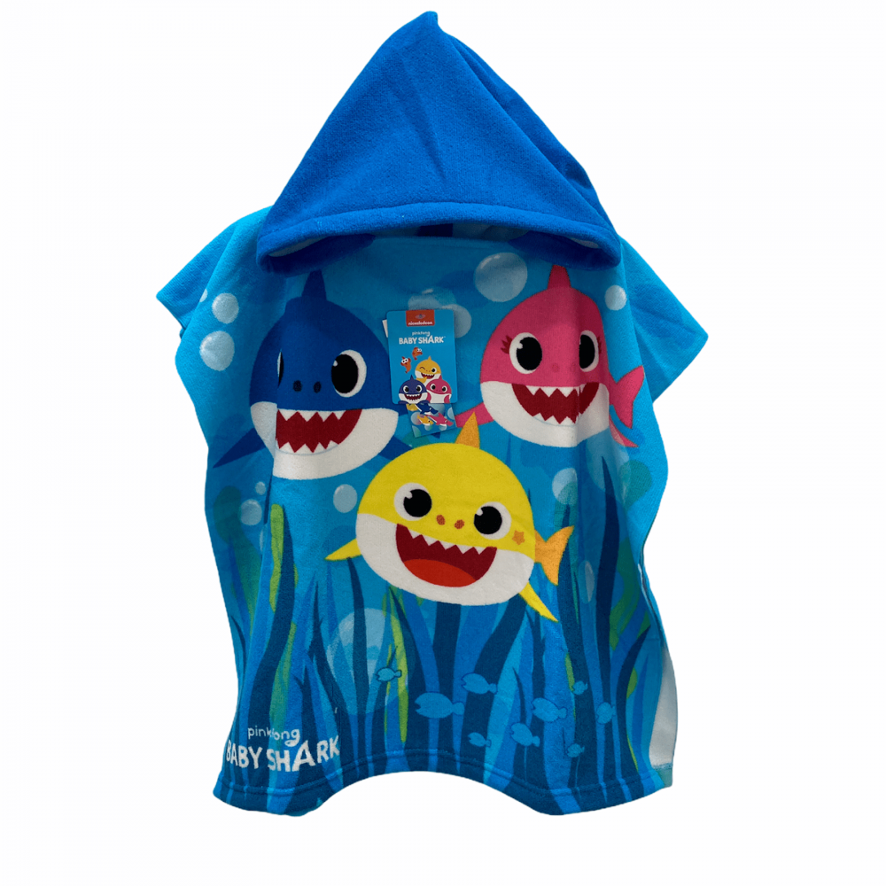 Poncho baby shark