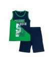 completo corto boy jersey 8/16 anni