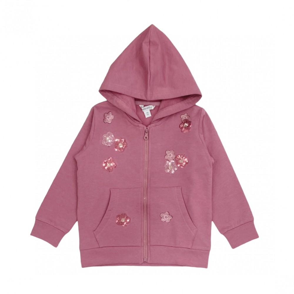 tuta girl felpina 3/8 anni
