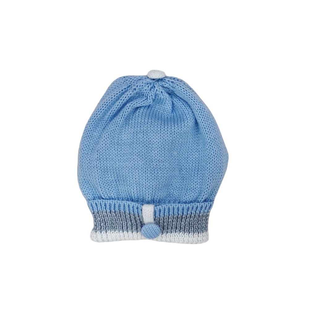 cappellino neonato lana