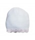 cappellino neonata misto lana